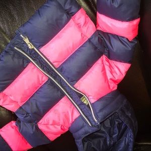 Polo bubble pink and navy